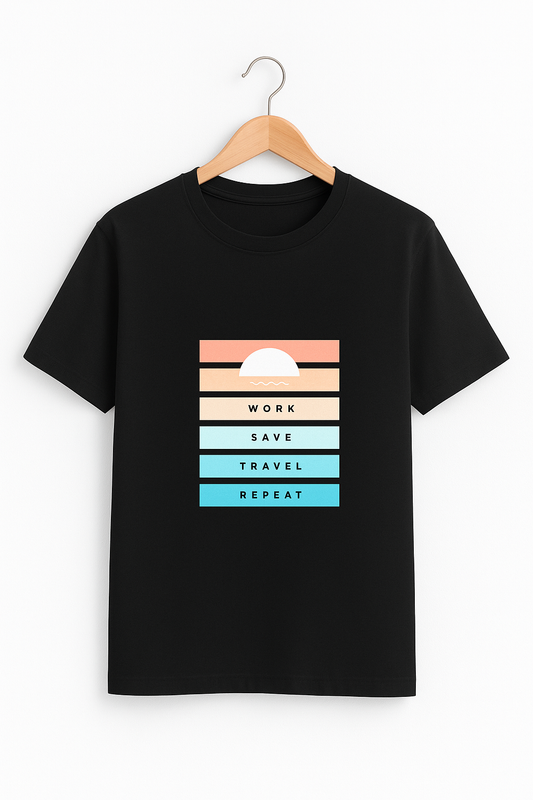 work save travel repeat T-Shirt
